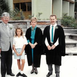 Inauguration of Morley House, 1990