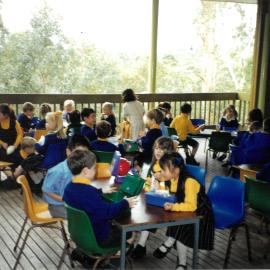 Donvale Preps at lunchtime, 1989