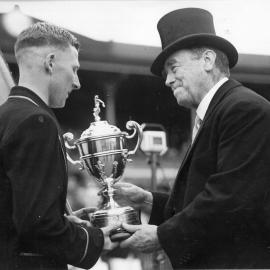 Raymond Coutts and Sir Stanley Argyle, 1936