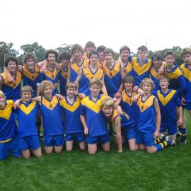 Carey Junior School football team versus Pembroke School, 2005