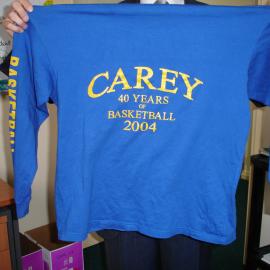 Forty years of basketball boys' warm up top, 2004