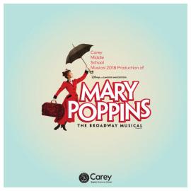 'Mary Poppins' Middle School musical programme, 2018