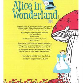 Disney's Alice in Wonderland Jr, 2011