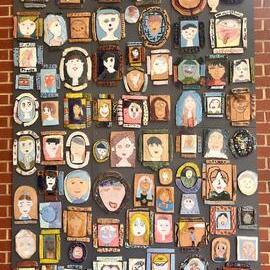 Self-portraits mural, 2011