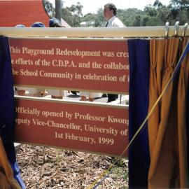 Opening of the Donvale playground redevelopment, 1999