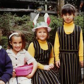 Donvale Easter bonnets, circa 1996