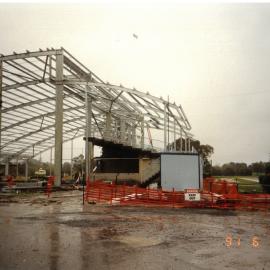 Construction of The Geoffrey Stevens Swimming Pool Complex at Bulleen, 1991