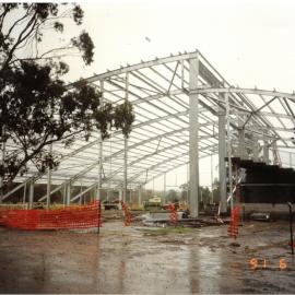 Construction of The Geoffrey Stevens Swimming Pool Complex at Bulleen, 1991