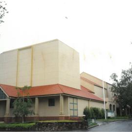 Memorial Great Hall from Barkers Road, 1997
