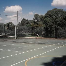 Tennis courts at Bulleen, 1995