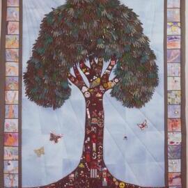 Tree of Life quilt, 1995