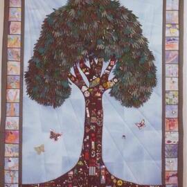 Tree of Life quilt, 1995