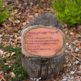Poetry path, 1995