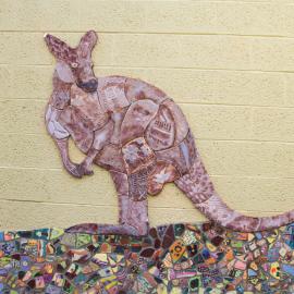 Kangaroo sculpture, 2007