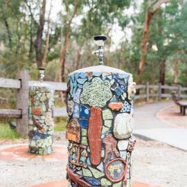 The Gold Rush History Pathway Community Art Project, 2004