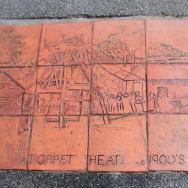 The Gold Rush History Pathway Community Art Project, 2004