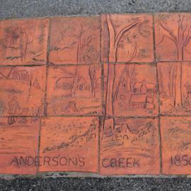 The Gold Rush History Pathway Community Art Project, 2004