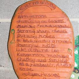 Currawong Bush Park Community Art Project, 2002