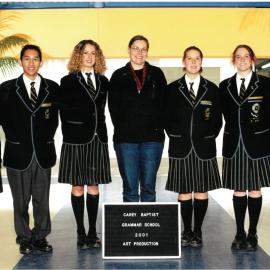 Art production, 2001