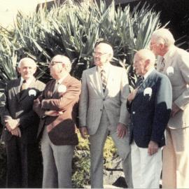 Foundation students at 60th anniversary of School celebrations, 1983