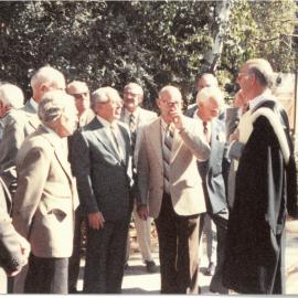 Foundation students at 60th anniversary of School celebrations, 1983
