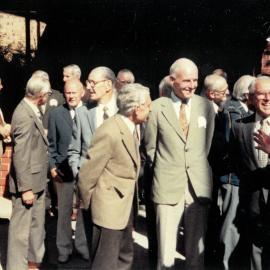 Foundation students at 60th anniversary of School celebrations, 1983