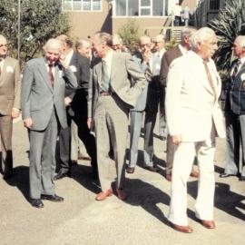 Foundation students at 60th anniversary of School celebrations, 1983