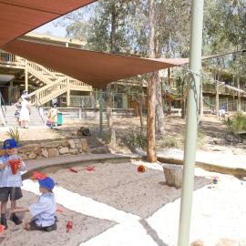 Upper playground at Donvale campus, 2013
