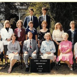 Preparatory School Kew Staff, 1983