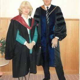 Mrs. Helen Telford and Dr Ross Millikan, 1992