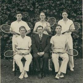 Tennis team, 1933