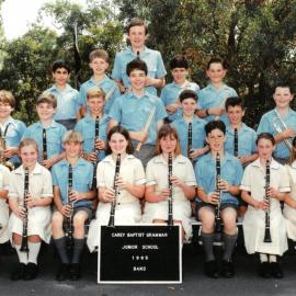 Donvale Junior School Band, 1995
