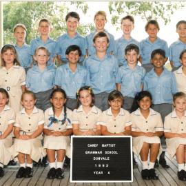 Donvale Junior School Grade 4, 1993