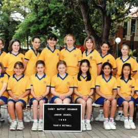 Year 6 Netball, 1995