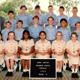 Donvale Year 5, 1993