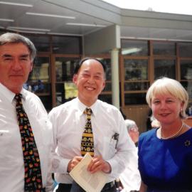 Celebrating 10 year anniversary of Donvale, 1999