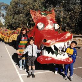Donvale's giant Chinese dragon, 1998