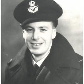 John Trench Sykes wearing RAAF uniform, circa 1942-45