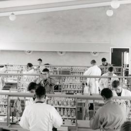 Chemistry laboratory, 1956