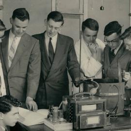 Physics students, 1959