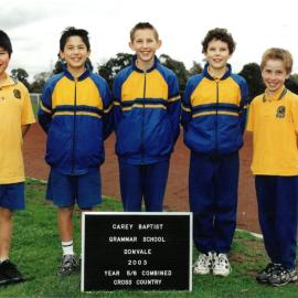 Donvale Year 5-6 Combined Cross Country, 2003