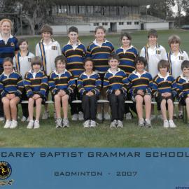 Donvale Badminton, 2007