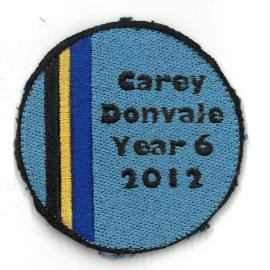 Carey Donvale Year 6 patch, 2012
