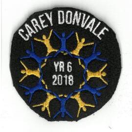 Carey Donvale Year 6 patch, 2018