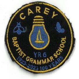 Carey Donvale Year 6 patch, 2023