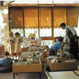 Interior of the DR Brown Library, 1999
