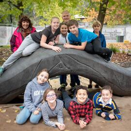Ringwood Lake eel installation, 2018