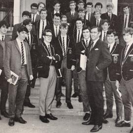 Form XII Social Studies trip to Canberra with Andrew Peacock, 1969