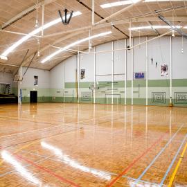 Physical education centre interior, 2011