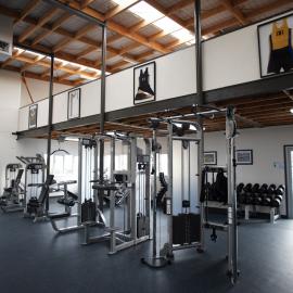 Gym and weights room, 2009